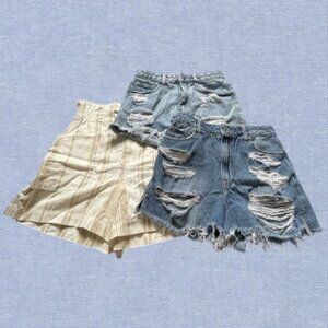 Bundle of Madewell Hollister Shein Shorts Size XS